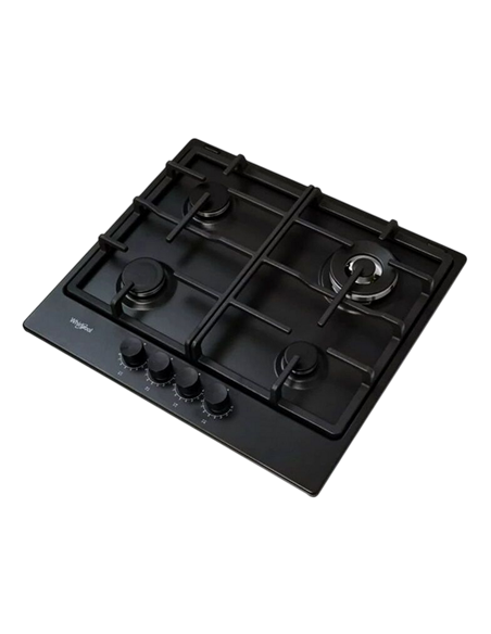 Газовая варочная панель Whirlpool TKRL 661 NB, Чёрный