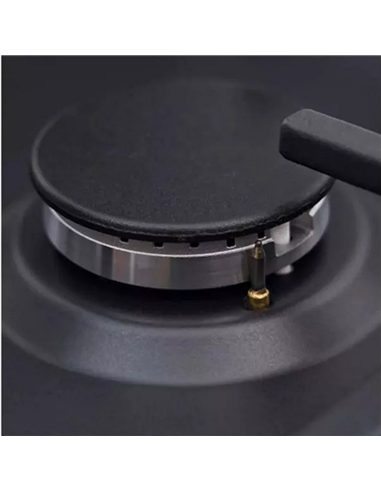 Газовая варочная панель Whirlpool TKRL 661 NB, Чёрный