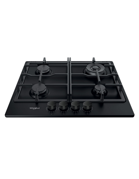 Газовая варочная панель Whirlpool TKRL 661 NB, Чёрный