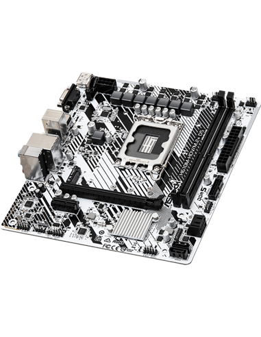 Материнская плата ASRock H610M-HDV/M.2+ D5, LGA1700, Intel H610, Micro-ATX