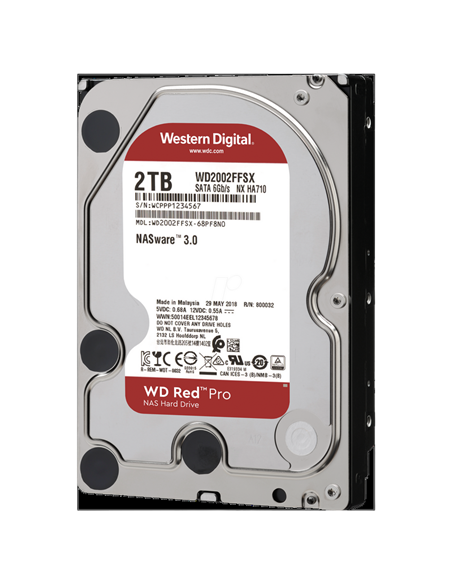 Жесткий диск Western Digital WD Red Pro, 3.5", 2 ТБ <WD2002FFSX>