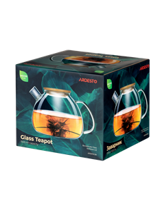 Заварочный чайник Ardesto AR3015GBI, 1,5л, Прозрачный 2