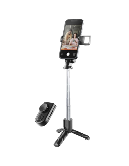 Монопод для селфи Cellularline Tripod Sparkle, Чёрный Монопод для селфи Cellularline Tripod Sparkle, Чёрный