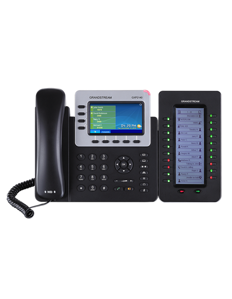 Modul de extensie Grandstream GXP2200EXT, Negru