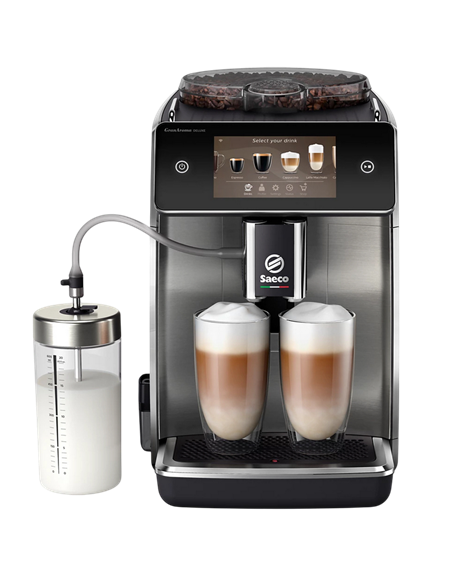 Aparat de cafea Saeco SM6685/00, Negru | Oțel inoxidabil