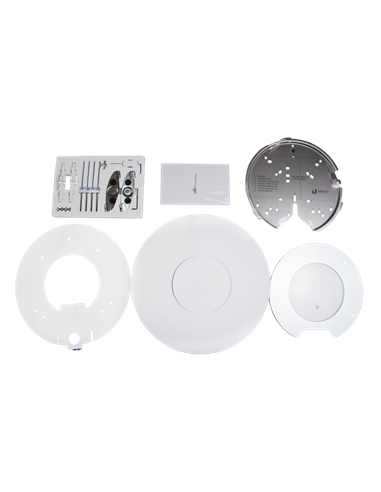 Punct de acces fără fir Ubiquiti U6 Long-Range, 600 Mbps, 2400 Mbps, Alb