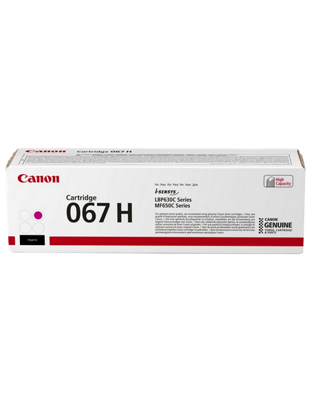 Тонер-картридж Canon CRG-067H, Пурпурный