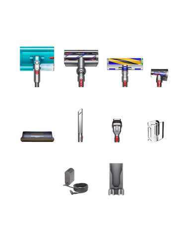 Aspirator Vertical Dyson V15s Detect Submarine, Galben | Nichel