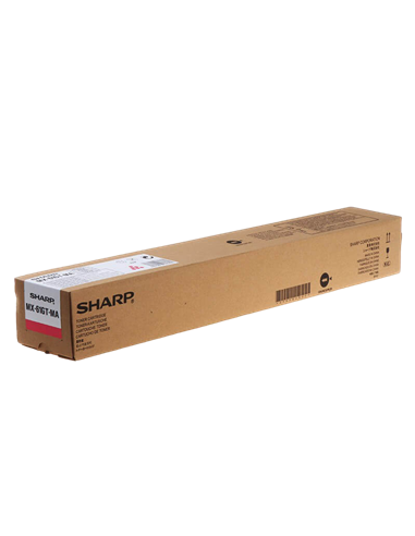 Тонер Sharp Toner MX-61GTMA, Magenta, Пурпурный
