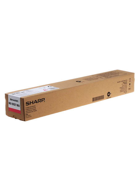 Тонер Sharp Toner MX-61GTMA, Magenta, Пурпурный