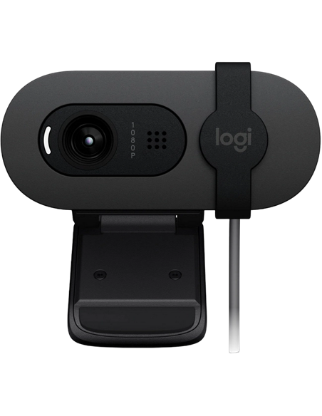 Cameră Web Logitech BRIO 100, 1920x1080, Negru Cameră Web Logitech BRIO 100, 1920x1080, Negru
