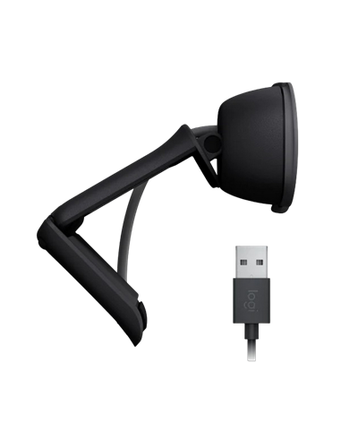 Cameră Web Logitech BRIO 100, 1920x1080, Negru