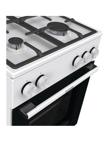 Plită pe gaz Gorenje GG5A10WFFM, Alb
