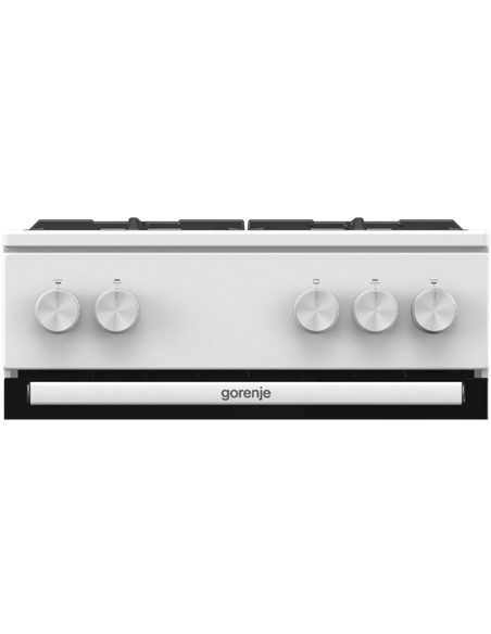 Plită pe gaz Gorenje GG5A10WFFM, Alb