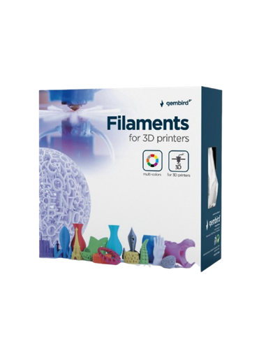 Filament pentru imprimantă 3D Gembird 3DP-PLA1.75GE-01-B, PLA, Albastru , 1.75 mm, 0,2 kg