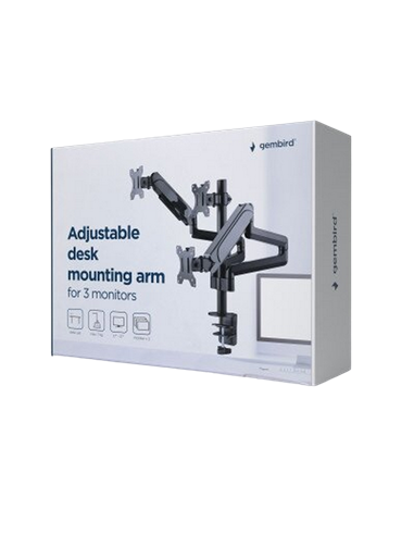 Suport pentru monitor Gembird MA-DA3-01, Negru