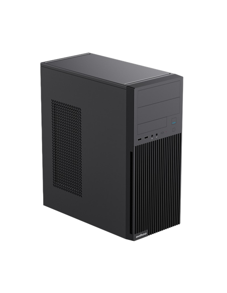 Компьютерный корпус Sohoo 2815BK, Midi-Tower, ATX, Чёрный