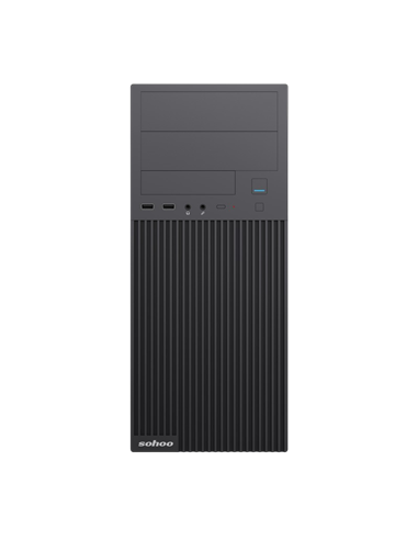 Компьютерный корпус Sohoo 2815BK, Midi-Tower, ATX, Чёрный