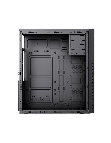 Компьютерный корпус Sohoo 2815BK, Midi-Tower, ATX, Чёрный