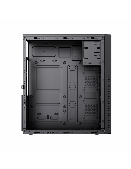 Carcasă PC Sohoo 2815BK, Midi-Tower, ATX, Negru