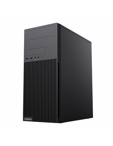 Компьютерный корпус Sohoo 2815BK, Midi-Tower, ATX, Чёрный