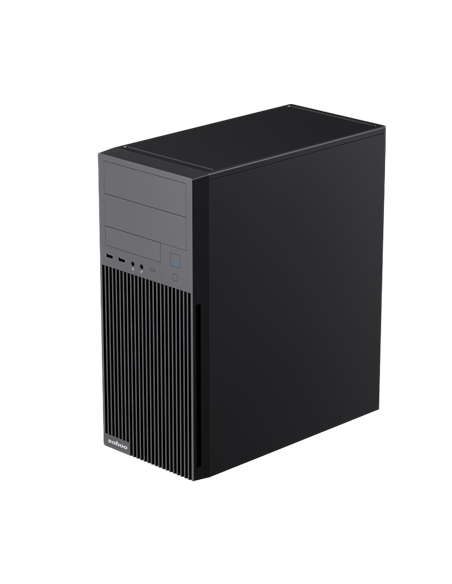 Компьютерный корпус Sohoo 2815BK, Midi-Tower, ATX, Чёрный