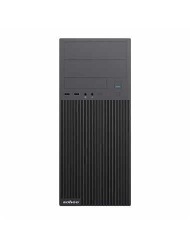 Компьютерный корпус Sohoo 2815BK, Midi-Tower, ATX, Чёрный