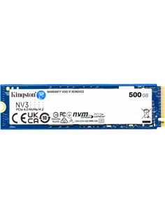 Накопитель SSD Kingston NV3, 500Гб, SNV3S/500G