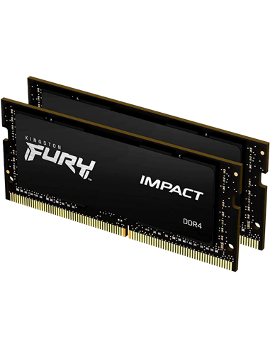 Memorie RAM Kingston FURY Impact, DDR4 SDRAM, 3200 MHz, 32 GB, KF432S20IBK2/32