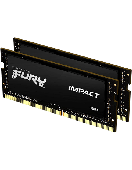 Memorie RAM Kingston FURY Impact, DDR4 SDRAM, 3200 MHz, 32 GB, KF432S20IBK2/32
