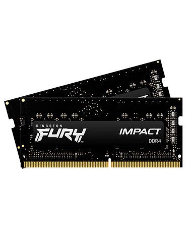 Memorie RAM Kingston FURY Impact, DDR4 SDRAM, 3200 MHz, 32 GB, KF432S20IBK2/32