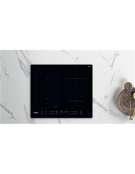 Plită cu inducție Whirlpool WL S7960 NE, Negru