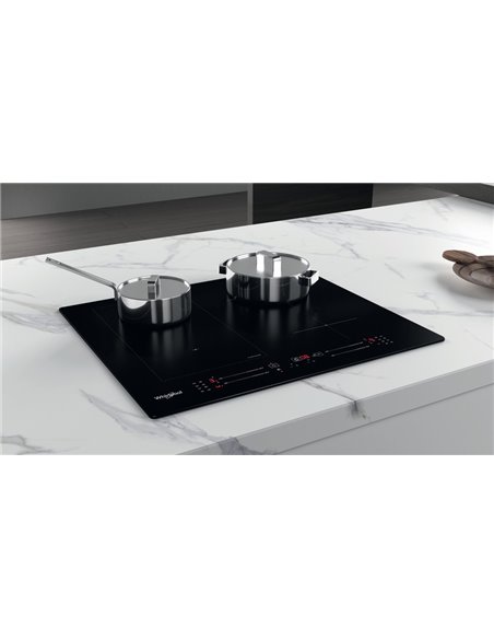 Plită cu inducție Whirlpool WL S7960 NE, Negru