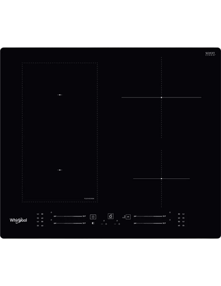 Plită cu inducție Whirlpool WL S7960 NE, Negru