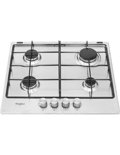 Газовая варочная панель Whirlpool TKRL 650 IX, Нержавеющая сталь 2