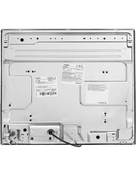 Plită pe gaz Whirlpool TKRL 650 IX, Oțel inoxidabil