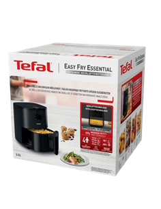 Friteuză cu aer cald Tefal EY130815, Negru 2
