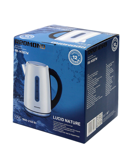 Fierbător electric Redmond RK-M387W, Alb