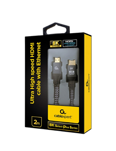 Аудио-видео кабель Cablexpert CCB-HDMI8K-3M, HDMI (M) - HDMI (M), 3м, Чёрный 2
