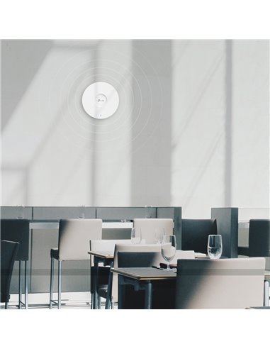 Беспроводная точка доступа TP-LINK EAP610, 574 Мбит/с, 1201 Мбит/с, Белый