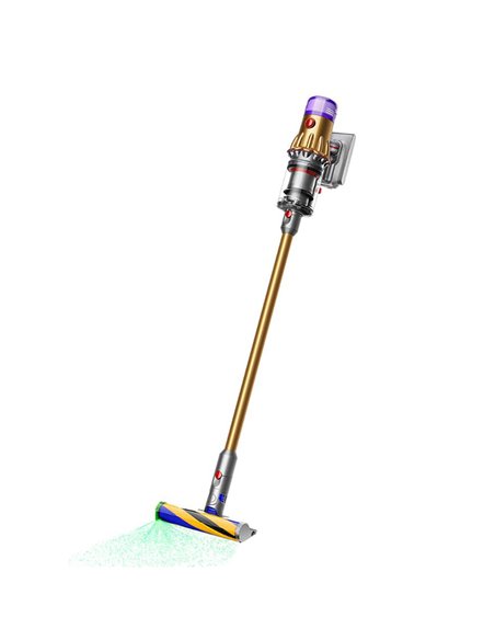 Вертикальный Пылесос Dyson V12 Detect Slim Absolute, Желтый | Никель