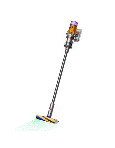 Вертикальный Пылесос Dyson V12 Detect Slim Absolute, Желтый | Никель