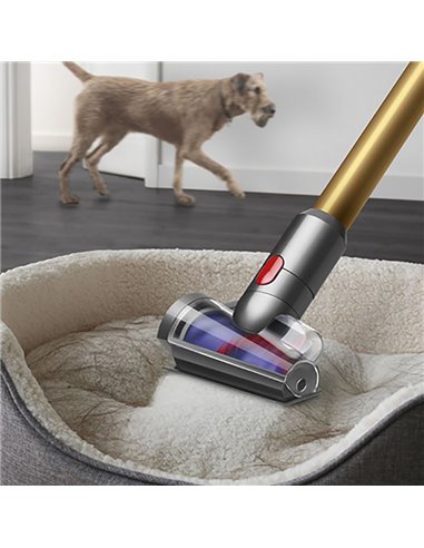 Вертикальный Пылесос Dyson V12 Detect Slim Absolute, Желтый | Никель