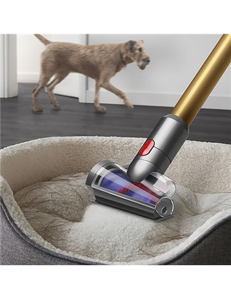 Вертикальный Пылесос Dyson V12 Detect Slim Absolute, Желтый | Никель