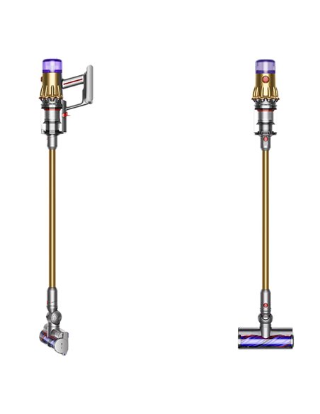 Вертикальный Пылесос Dyson V12 Detect Slim Absolute, Желтый | Никель