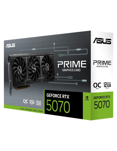 Видеокарта ASUS PRIME-RTX5070-O12G, 12ГБ GDDR7 192бит