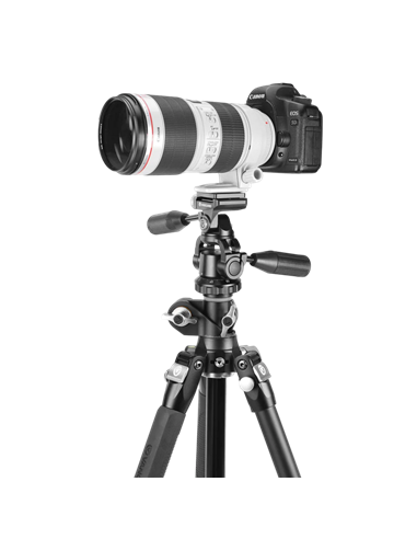 Штатив/Монопод Vanguard VEO3T+ 264APS, Видеоголовка, Чёрный