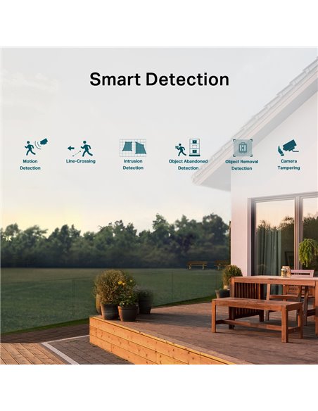 Camera de supraveghere IP TP-LINK VIGI C340-W (4mm), Alb
