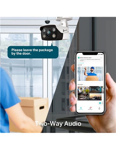 Camera de supraveghere IP TP-LINK VIGI C340-W (4mm), Alb