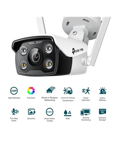 IP‑камера TP-LINK VIGI C340-W (4mm), Белый